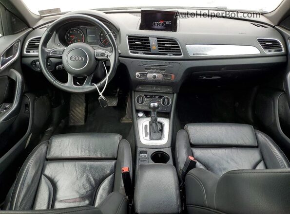 WA1EFCFS6GR007145 2016 AUDI Q3 Black Առջևի վահանակի տեսք