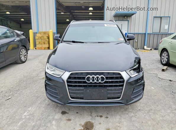WA1EFCFS6GR007145 2016 AUDI Q3 Black Դիմացի տեսք