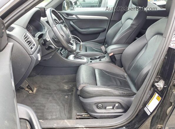 WA1EFCFS6GR007145 2016 AUDI Q3 Black Սալոնի դիմացի տեսք