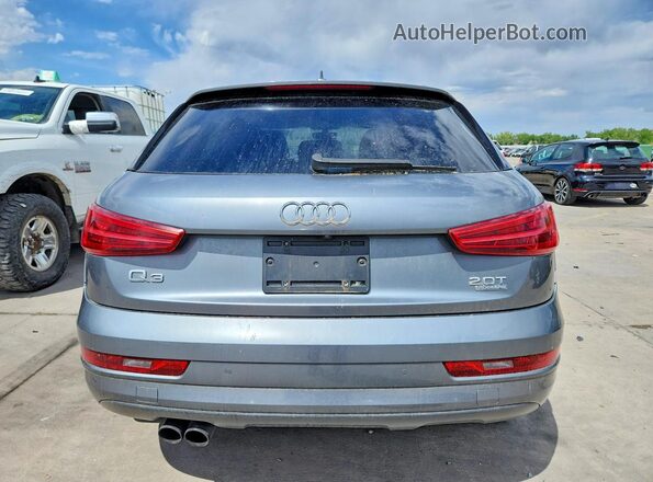 WA1EFCFS6GR007789 2016 AUDI Q3 Gray Vista trasera
