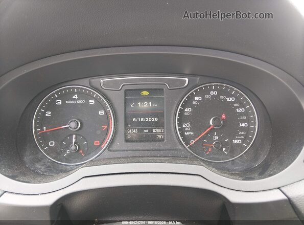 WA1EFCFS7GR019613 2016 AUDI Q3 Black Widok tylnych siedzeń