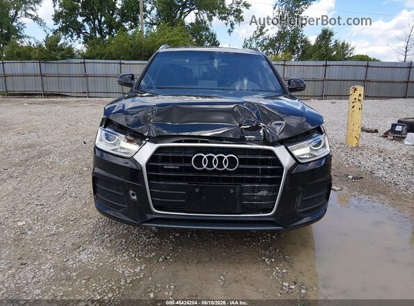 WA1EFCFS7GR019613 2016 AUDI Q3 Black Widok zestawu wskaźników