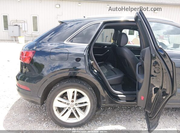 WA1EFCFS7GR019613 2016 AUDI Q3 Black Widok naklejki z numerem VIN
