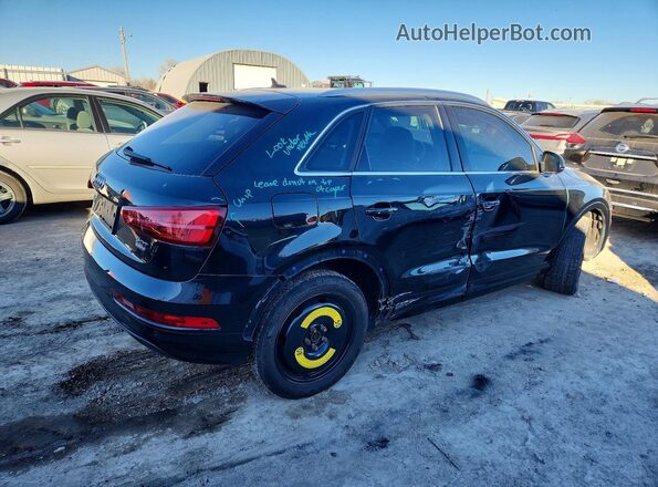 WA1EFCFS8GR000732 2016 AUDI Q3 Black უკანა მარჯვენა