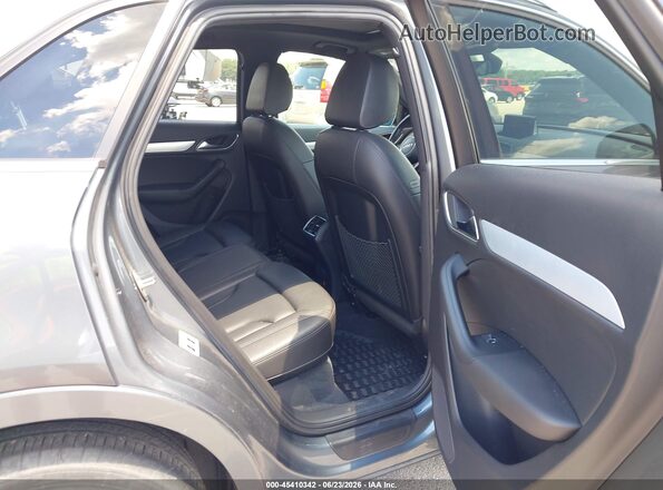WA1EFCFSXGR003664 2016 AUDI Q3 Gray VIN კოდის სტიკერის ხედი