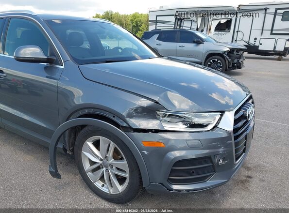 WA1EFCFSXGR003664 2016 AUDI Q3 Gray წინა ხედი