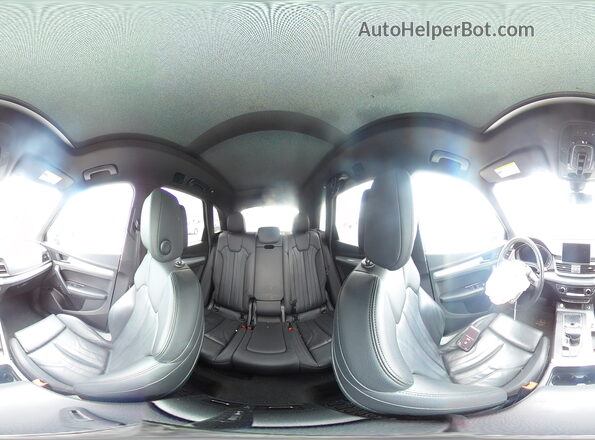 WA1ENAFY0L2112231 2020 AUDI Q5 Gray VIN კოდის სტიკერის ხედი