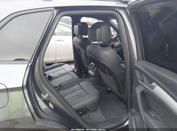WA1ENAFY2L2104342 2020 AUDI Q5 Gray Vista de la etiqueta del VIN