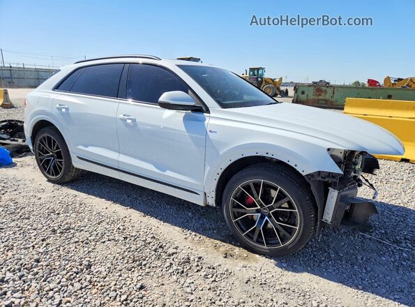 WA1EVAF10MD029102 2021 AUDI Q8 White Front right