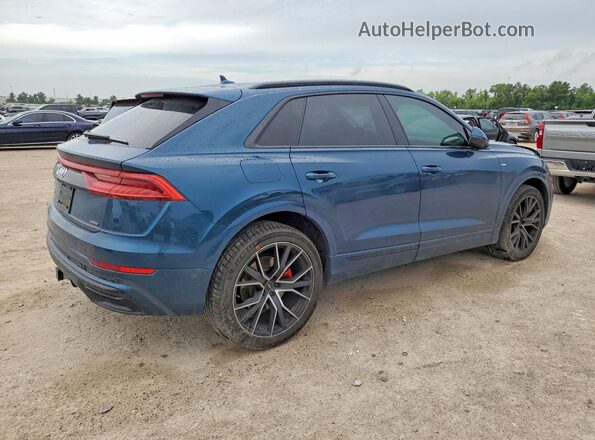 WA1EVAF12LD026197 2020 AUDI Q8 Blue Tył prawy