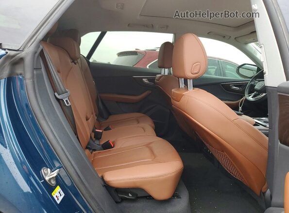 WA1EVAF12LD026197 2020 AUDI Q8 Blue Widok wnętrza z tyłu