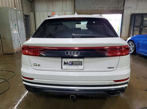 WA1EVAF16KD027464 2019 AUDI Q8 White Vista trasera