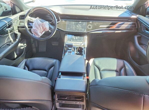 WA1EVAF18KD020872 2019 AUDI Q8 Серебряный Вид панели приборов