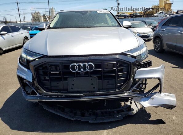 WA1EVAF1XKD017472 2019 AUDI Q8 Silver Vista frontal