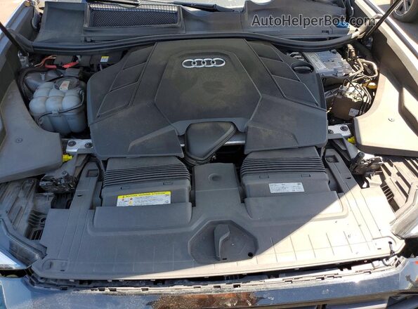 WA1EVAF1XKD017472 2019 AUDI Q8 Silver Vista del compartimento del motor