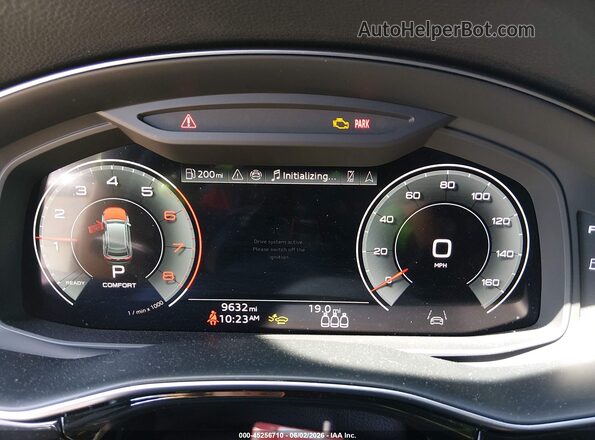 WA1EVBF12SD006780 2025 AUDI Q8 Black უკანა სავარძლების ხედი