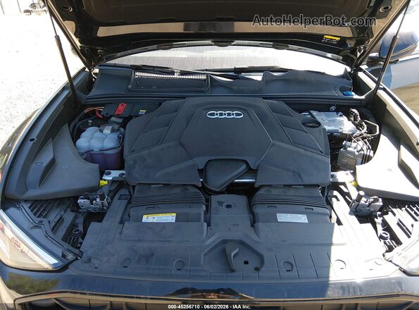 WA1EVBF12SD006780 2025 AUDI Q8 Black უკანა ხედი