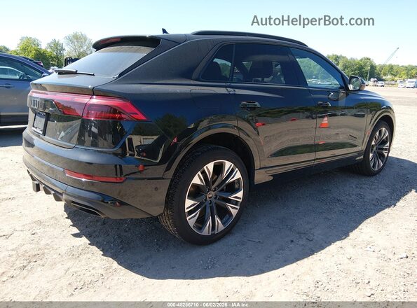 WA1EVBF12SD006780 2025 AUDI Q8 Black უკანა მარჯვენა