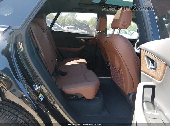 WA1EVBF12SD006780 2025 AUDI Q8 Black VIN კოდის სტიკერის ხედი