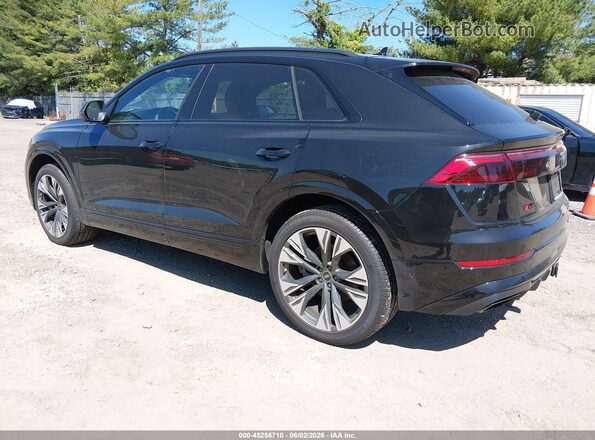 WA1EVBF12SD006780 2025 AUDI Q8 Black უკანა მარცხენა