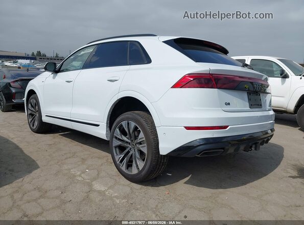 WA1EVBF16TD017752 2026 AUDI Q8 White Rear left