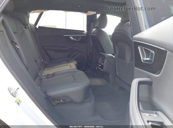 WA1EVBF16TD017752 2026 AUDI Q8 White VIN sticker view