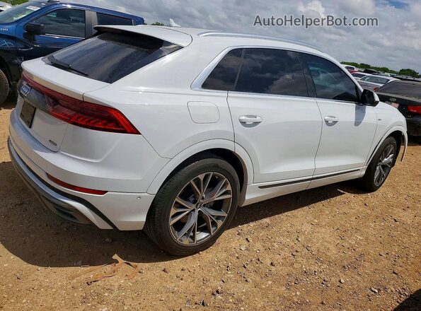 WA1EVBF1XND031804 2022 AUDI Q8 White უკანა მარჯვენა