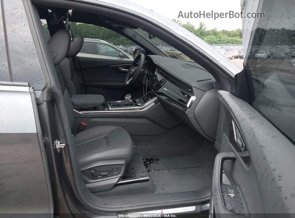 WA1EVBF1XSD008342 2025 AUDI Q8 Gray წინა სალონის ხედი