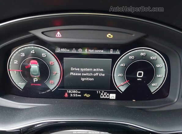 WA1EVBF1XSD008342 2025 AUDI Q8 Gray უკანა სავარძლების ხედი