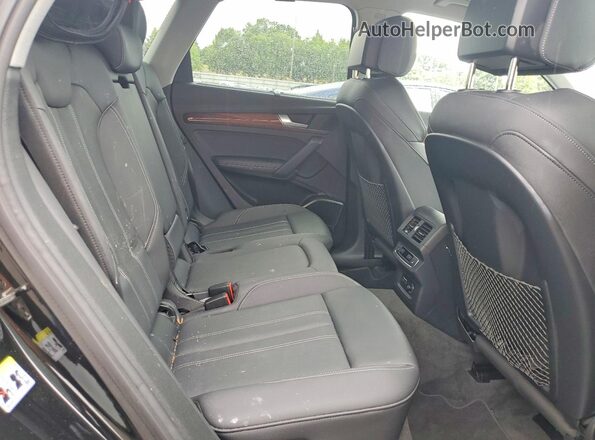 WA1F2AFY2N2073349 2022 AUDI Q5 Black Vista de los asientos traseros