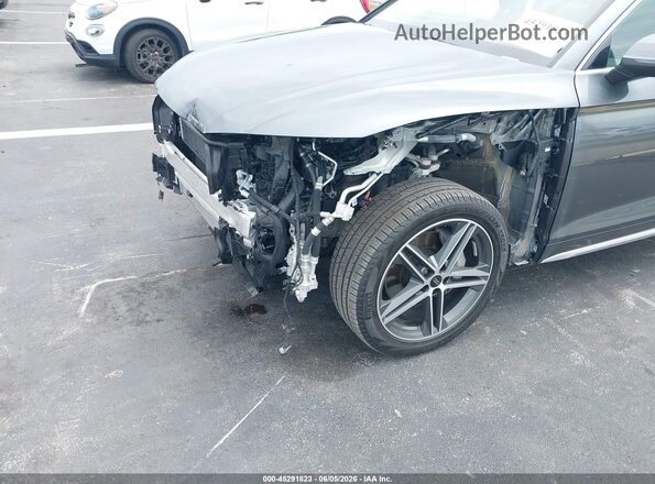WA1F2AFY7R2108943 2024 AUDI Q5 Gray Դիմացի տեսք