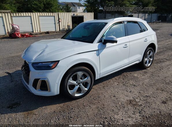 WA1FAAFY1R2088949 2024 AUDI Q5 White Vista tres cuartos delantera izquierda