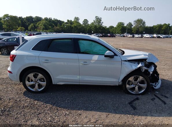 WA1FAAFY1R2088949 2024 AUDI Q5 White Vista del cuadro de instrumentos