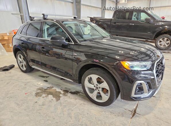 WA1FAAFY2R2006789 2024 AUDI Q5 Черный Передняя правая четверть