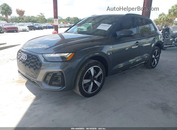 WA1FAAFY4P2162569 2023 AUDI Q5 Black Передня ліва чверть