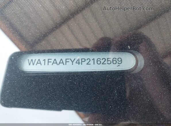 WA1FAAFY4P2162569 2023 AUDI Q5 Black Вид підкапотного простору