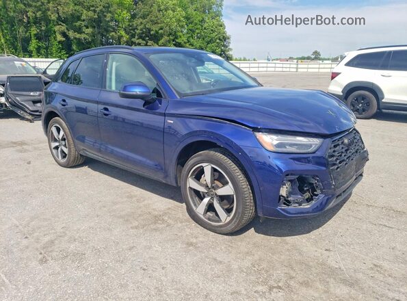 WA1FAAFY6N2108543 2022 AUDI Q5 Blue Front right