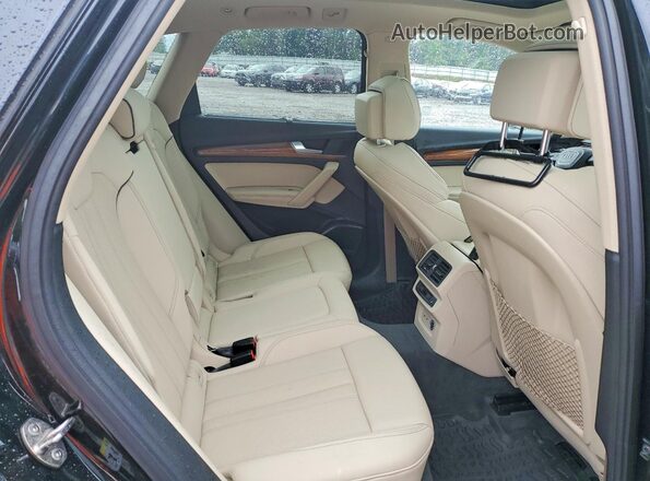 WA1FAAFY9N2014933 2022 AUDI Q5 Black უკანა სავარძლების ხედი
