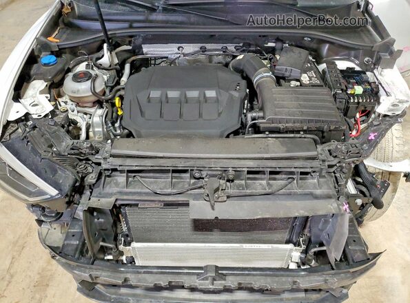 WA1FECF32L1017535 2020 AUDI Q3 White ძრავის განყოფილების ხედი