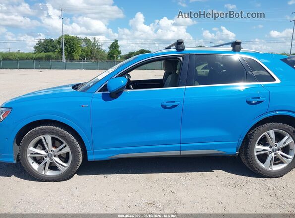WA1FECF37K1083061 2019 AUDI Q3 Blue Vista interior de 360 grados