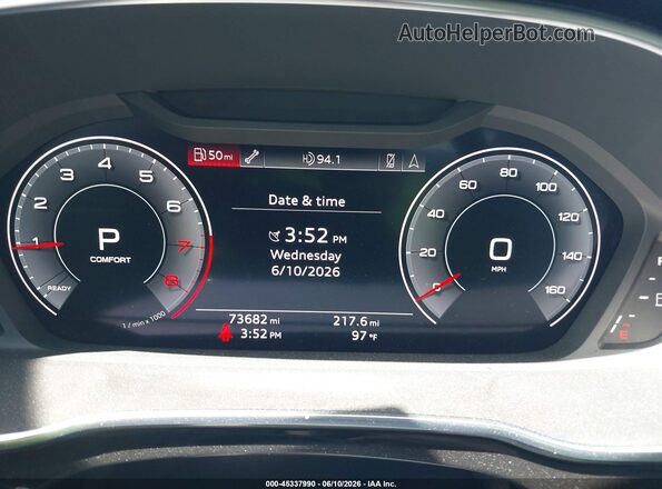 WA1FECF37K1083061 2019 AUDI Q3 Blue Vista de los asientos traseros