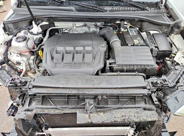 WA1FECF3XL1077059 2020 AUDI Q3 Белый Вид подкапотного пространства