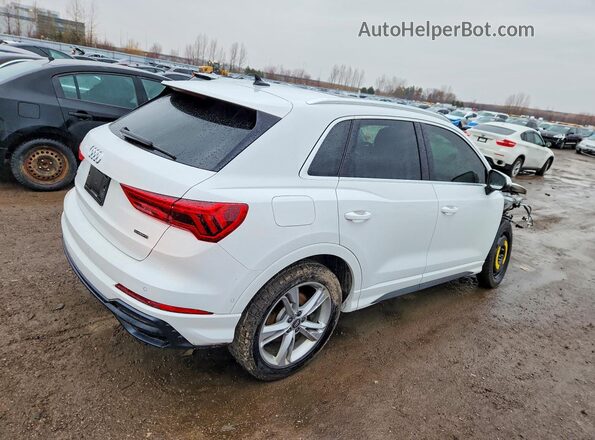 WA1FECF3XL1077059 2020 AUDI Q3 Белый Задняя правая четверть