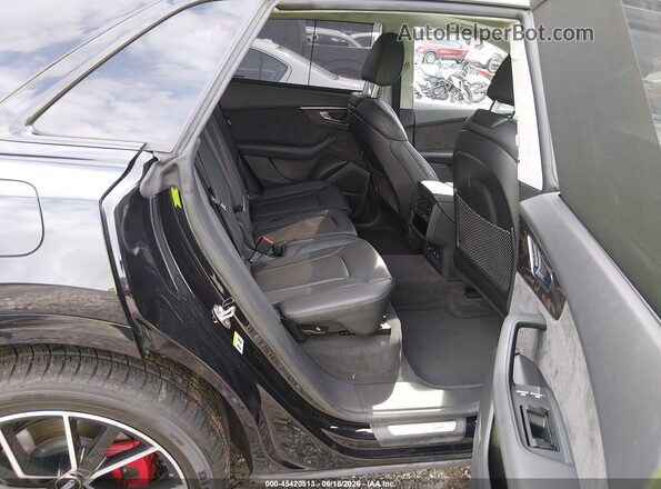 WA1FVAF12LD027127 2020 AUDI Q8 Black VIN sticker view