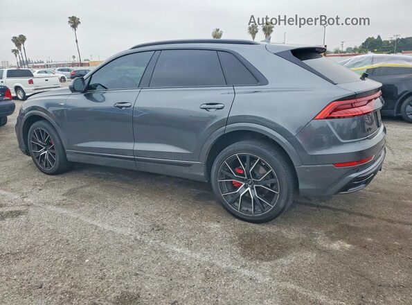 WA1FVAF16MD029884 2021 AUDI Q8 Gray Rear left