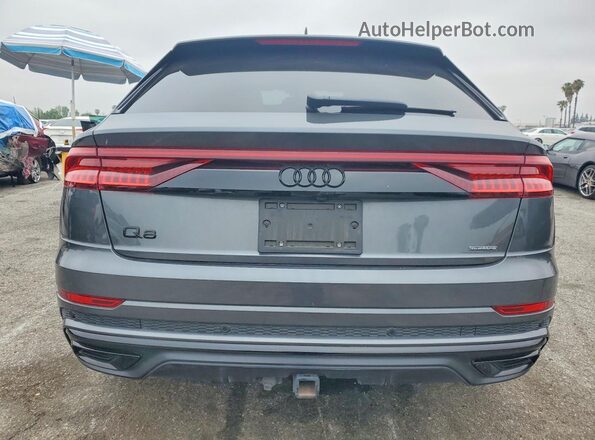 WA1FVAF16MD029884 2021 AUDI Q8 Gray Rear view