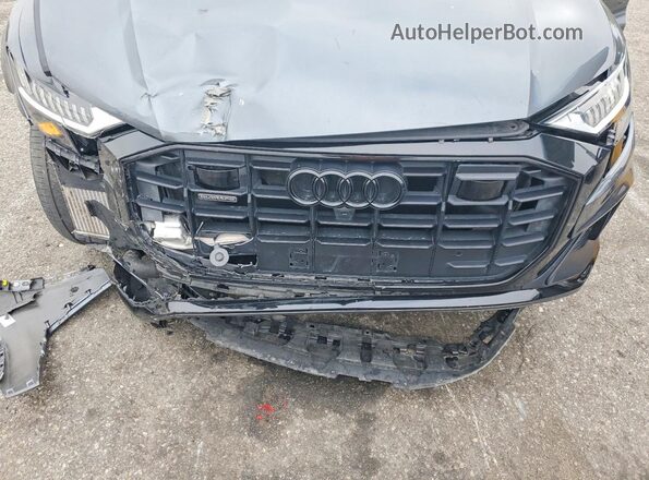 WA1FVAF16MD029884 2021 AUDI Q8 Gray Engine compartment view