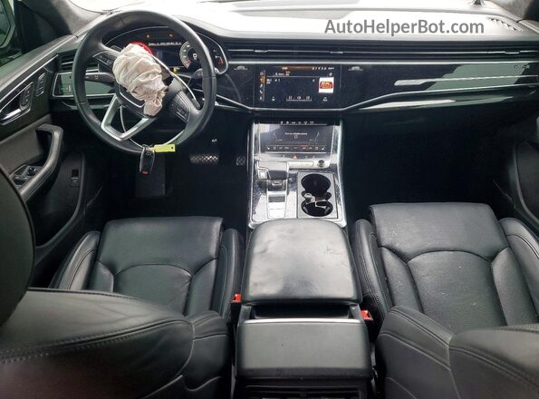WA1FVAF16MD029884 2021 AUDI Q8 Gray Dashboard view