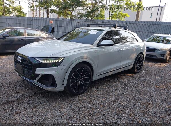 WA1FVAF17KD040597 2019 AUDI Q8 White Front left