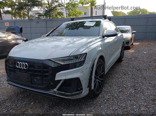 WA1FVAF17KD040597 2019 AUDI Q8 White Front view